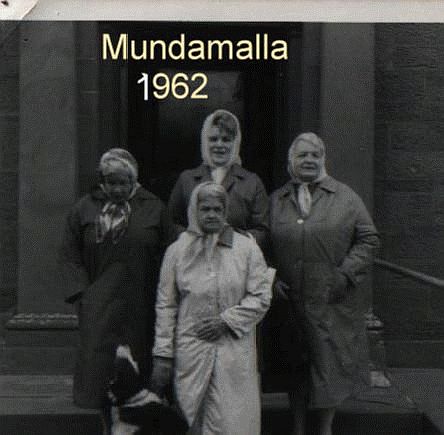My mother, aunt Minnie, aunt Emmy and myself